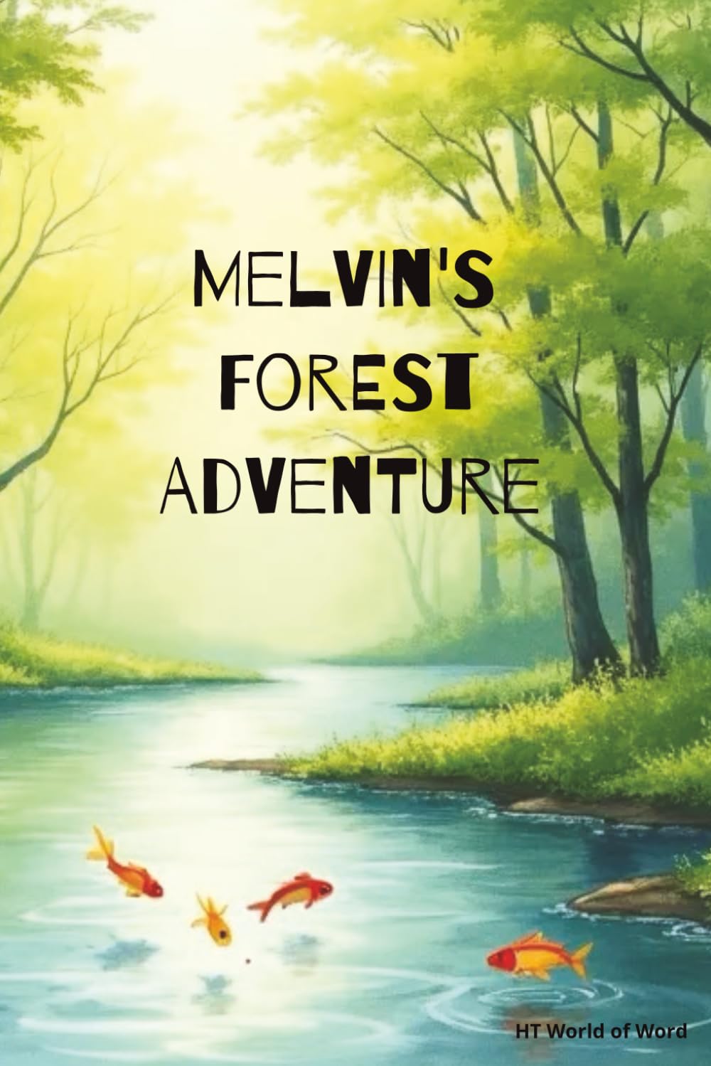 Melvin's Forest Adventure: Among leaves, trees, deer, fish, birds and friends