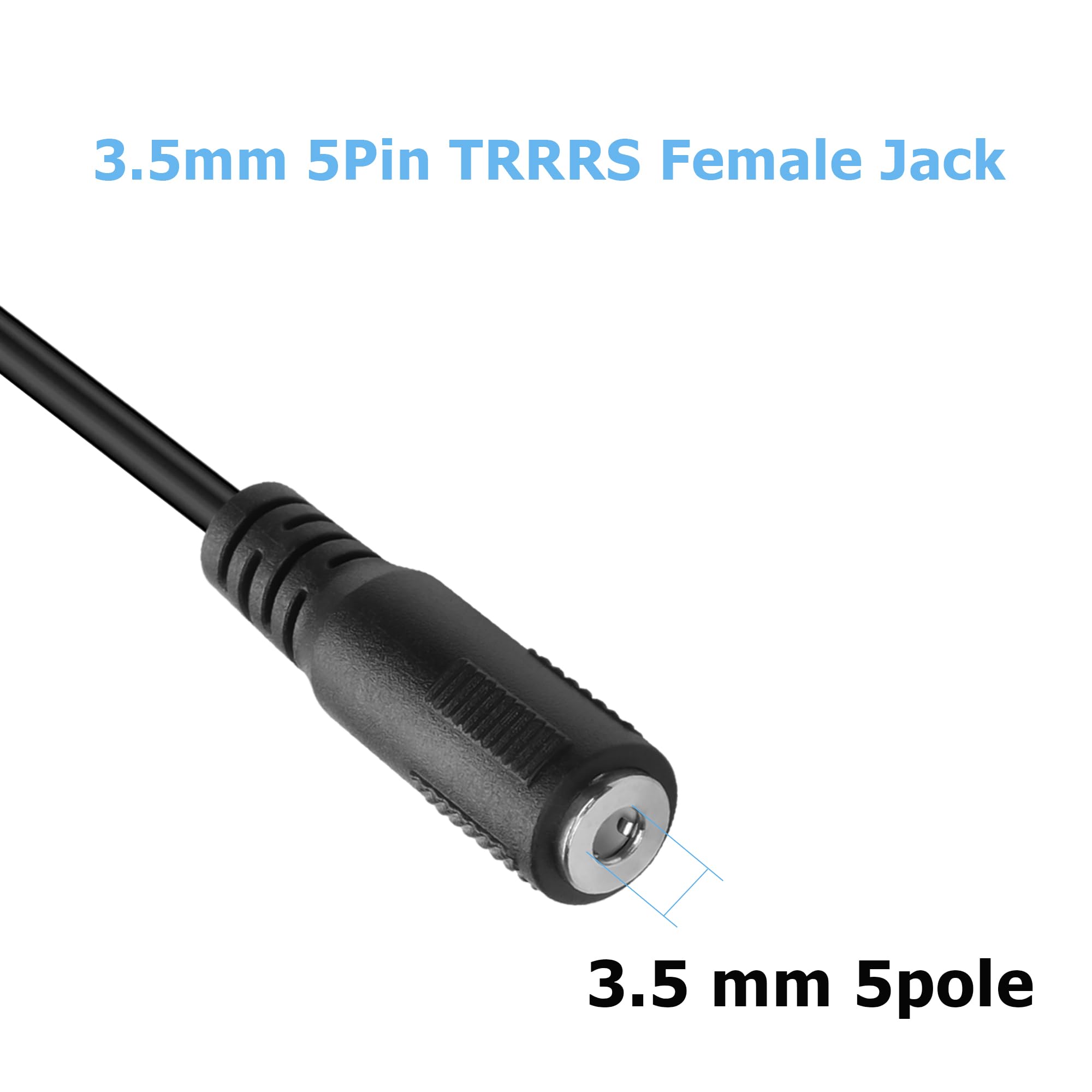 Amazon | YAODHAOOD 交換用 3.5mm メス プラグ - 裸線 オープンエンド