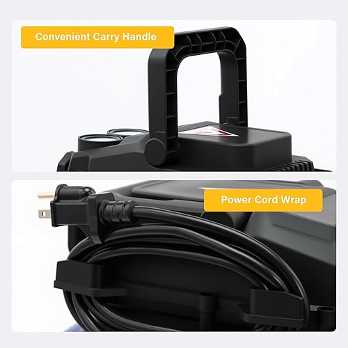 Miniatura 5 de Compresor de aire, tanque portátil sin aceite de 3 galones máximo 110 PSI e ideal para pintar, inflar y otras herramientas neumáticas.