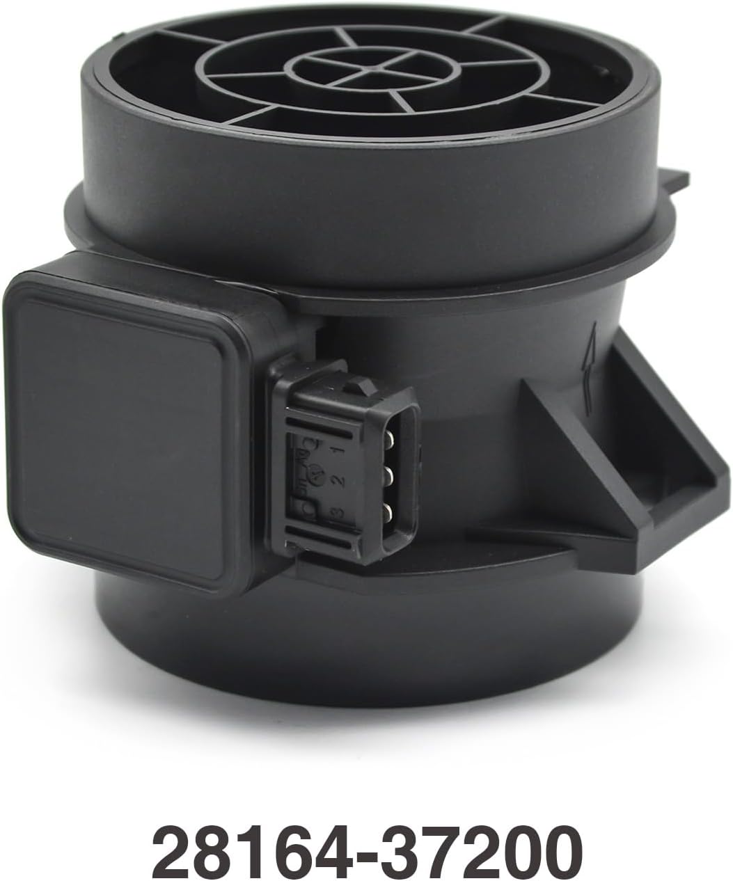 28164-37200 Mass Air Flow Sensor Meter MAF Sensor Fits for Hyundai Santa Fe 01-06 Sonata 01-05 Tiburon 03-08 Tucson 05-09, for Kia Optima 01-06 Sportage 05-10 Replaes OE MAS0163 AF10184