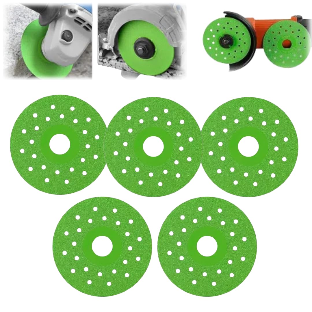 4 Inch Diamond Chamfered Saw Blades 2025 New Rock Slab Grinding Disc, 1mm Thin Grinding Cutting Blad, Circular Saw Blades Work for Tiles, Slabs,