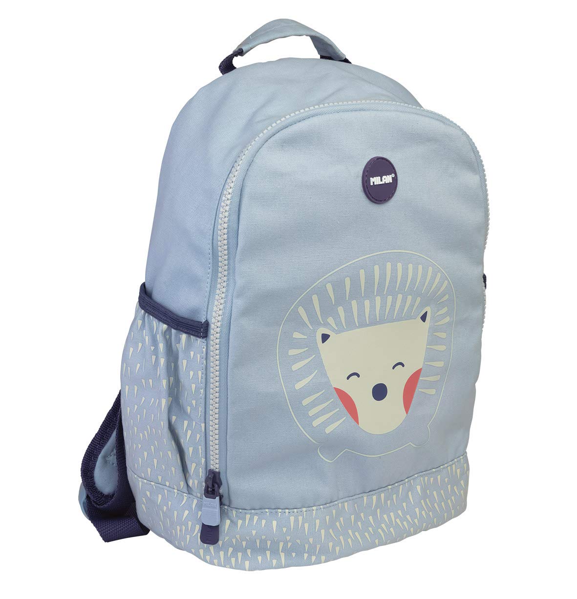 MILAN Mochila Escolar Pequeña Berrywood Azul Mochila infantil, 33 cm, Azul