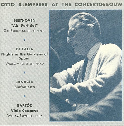 Otto Klemperer at the Concertgebouw