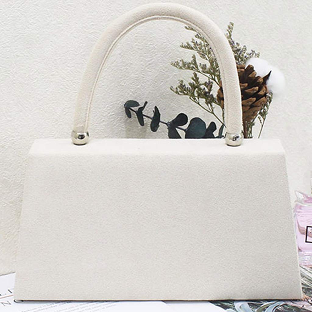 Generic Borsa a tracota for Donne, Borse da Spalla da Donna, Borsetta da Donna Borsetta Frizione da Sposa for Feste da Sposa Porta portaoggetto Caldo Rosa Caldo