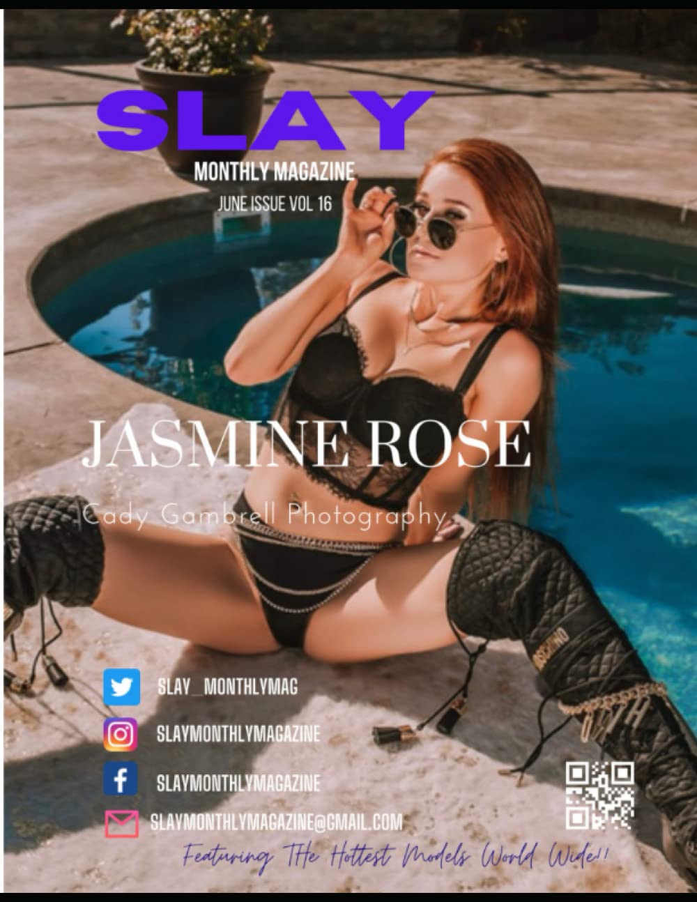 Slay Monthly Magazine June Issue Vol 16 revue art culture mensuelle