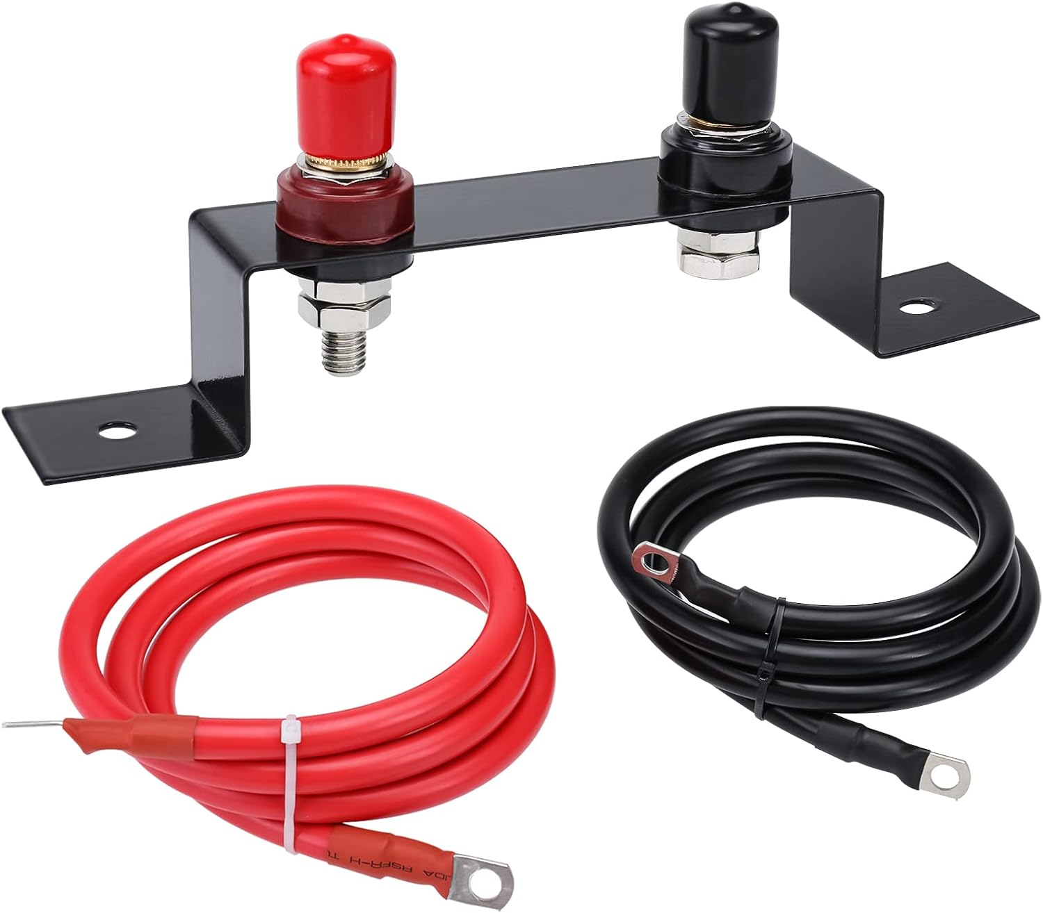 Geeyae Battery Jump Post, Battery Cables w/Terminals Remote