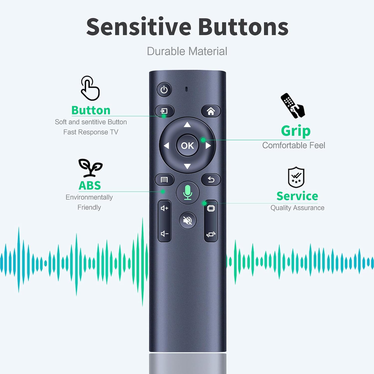Replacement Remote for WiMiUS P62/Yaber Pro V9/V8 Projector image 3