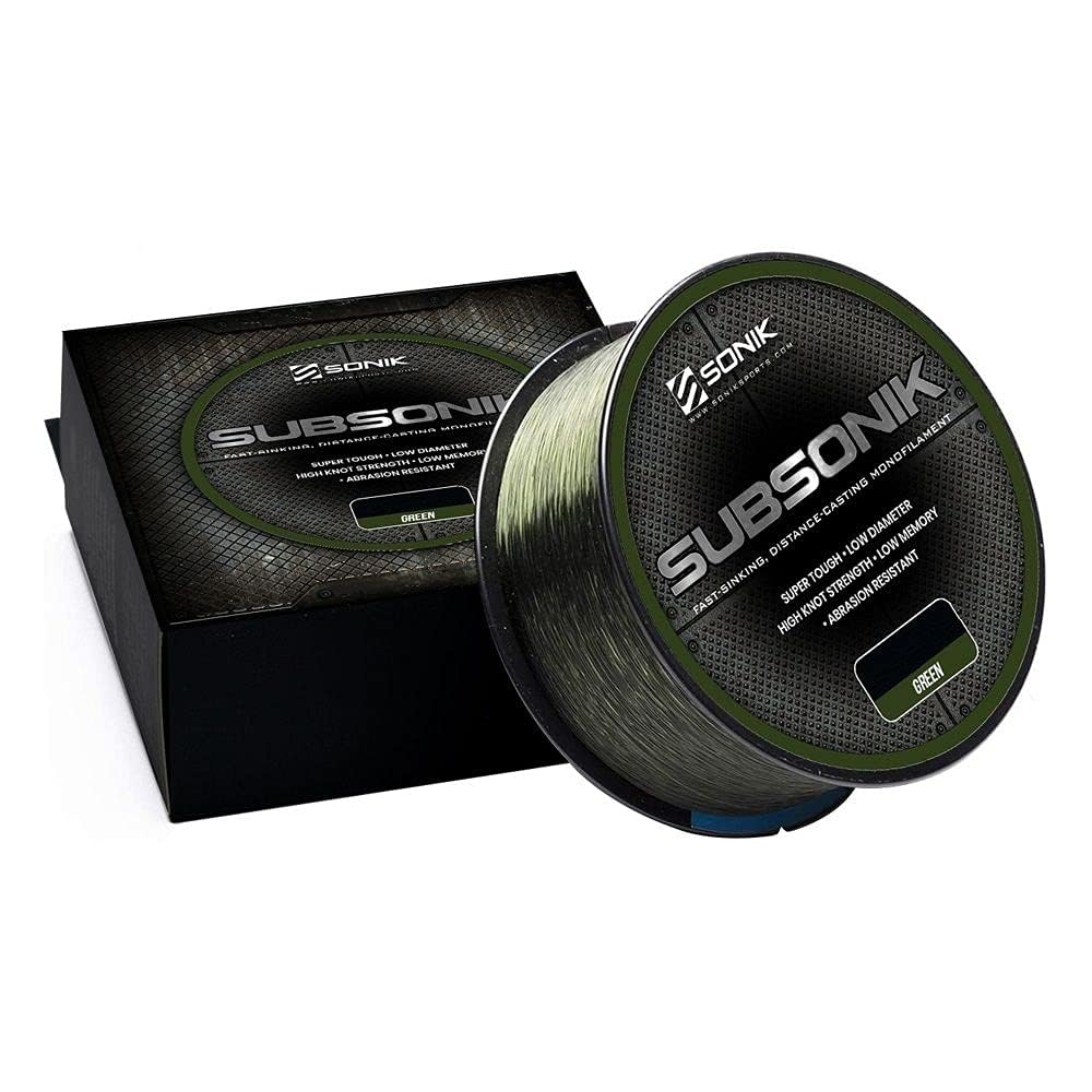 Sonik SubSonik Green Carp Mono Line 1200m: 18lb