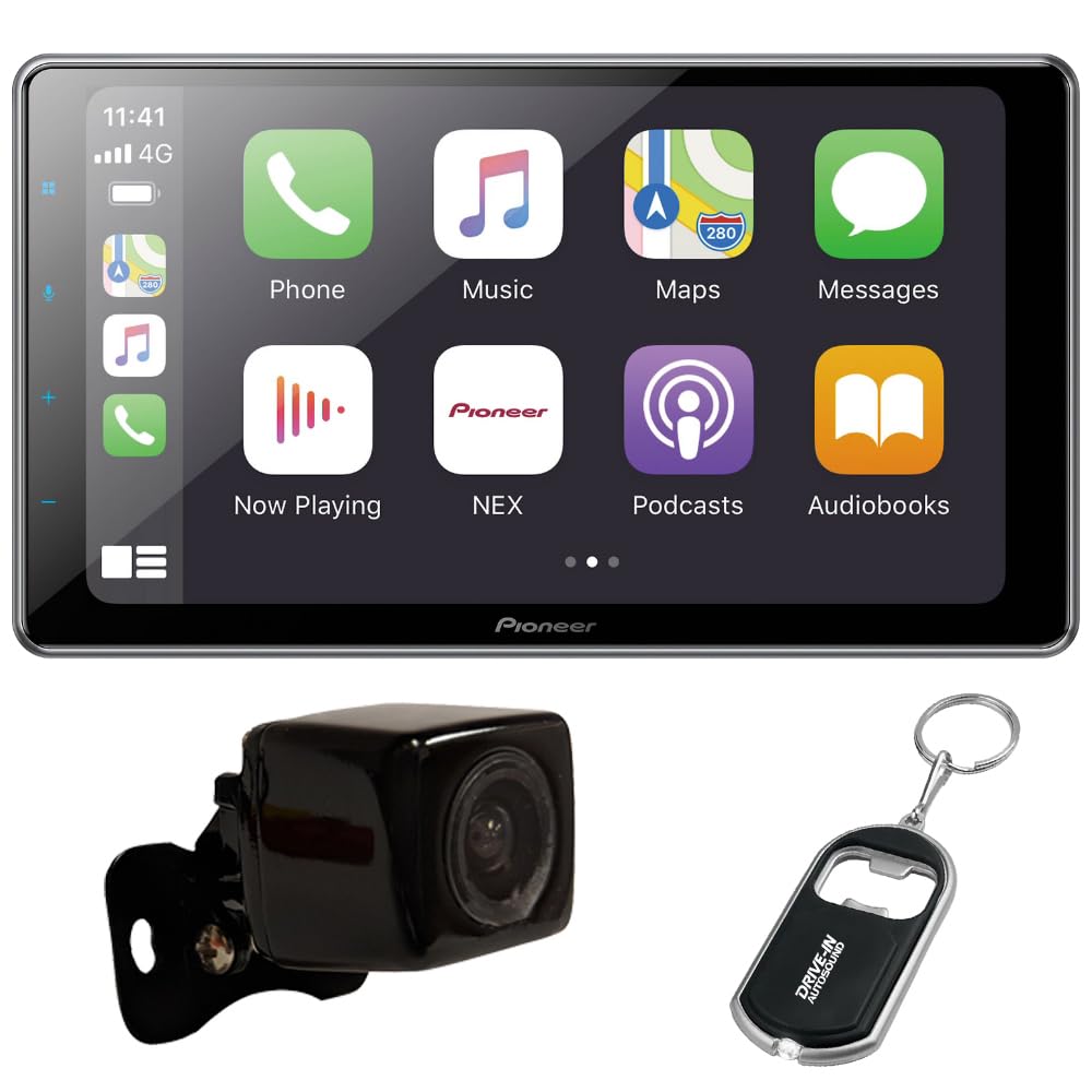 Pioneer DMH-WT7600NEX 9" Multimedia Receiver (Does not Play Discs) with Bluetooth and Backup Camera