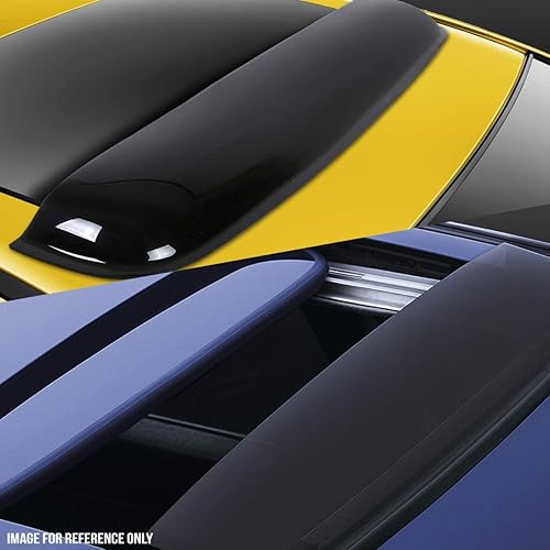 Miniatura 5 de Compatible con Armada WA60 VK 4 deflectores de ventana + visera de techo solar de 43 pulgadas (humo oscuro)