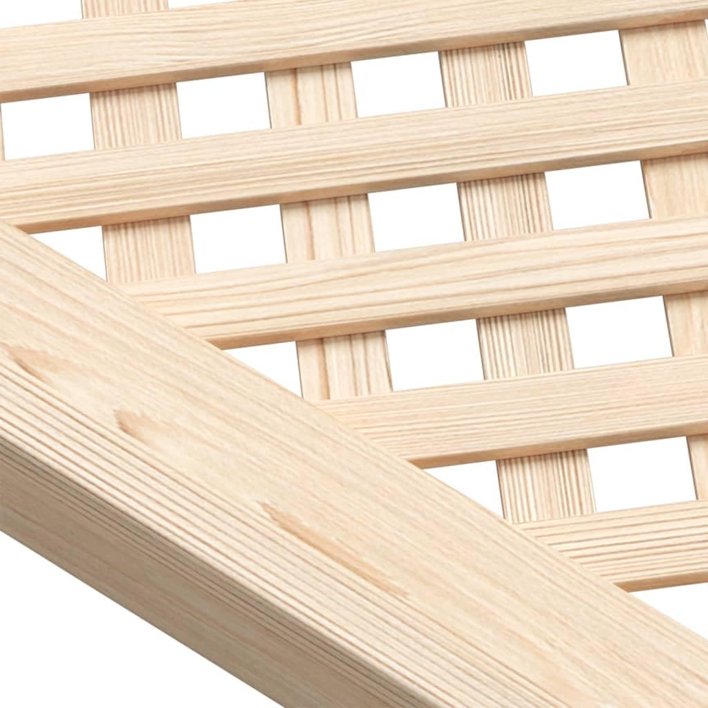 Genérico Puertas de Armario Entramado 2 uds Madera Pino 39,5x99 cm,Bricolaje,Accesorios de Bricolaje,Ferretería para armarios,Puertas de armarios,Marrón,3.83 kg,372796