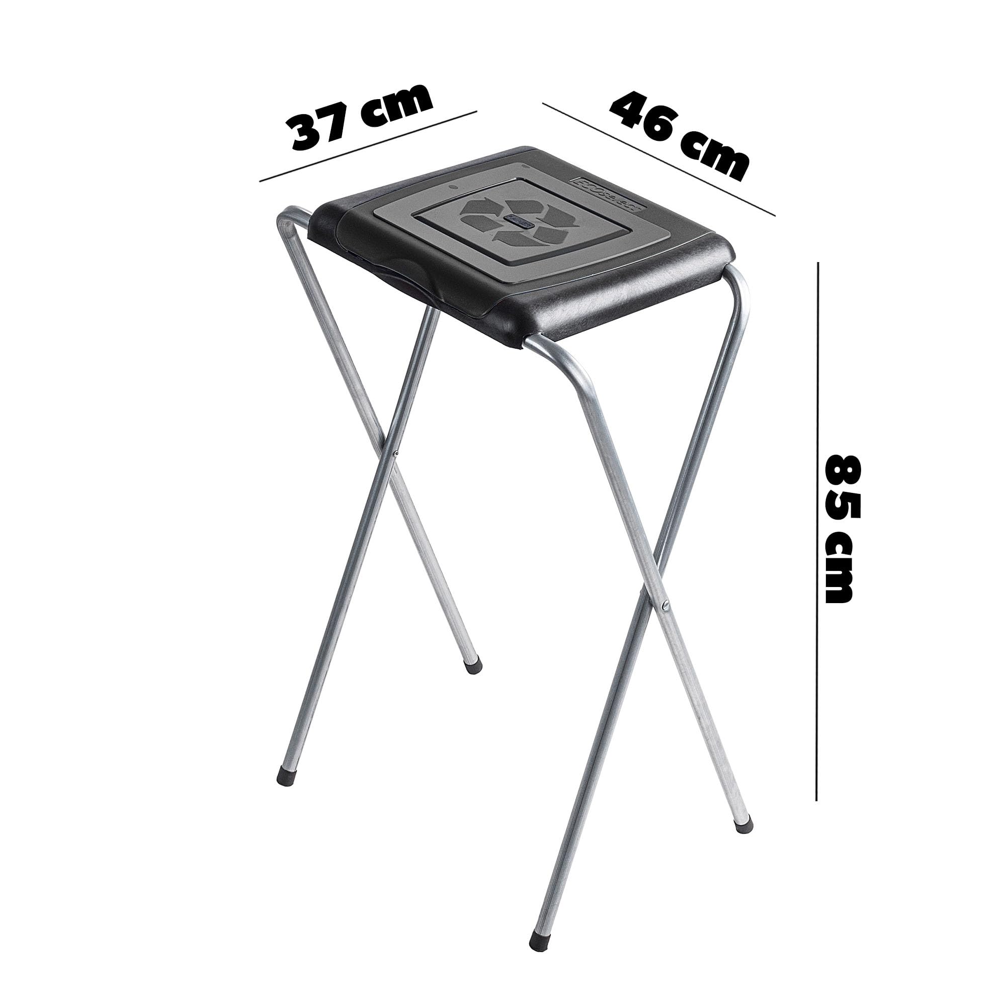 Afvalzakhouder Saekko Boy met deksel 60 ltr kopen
