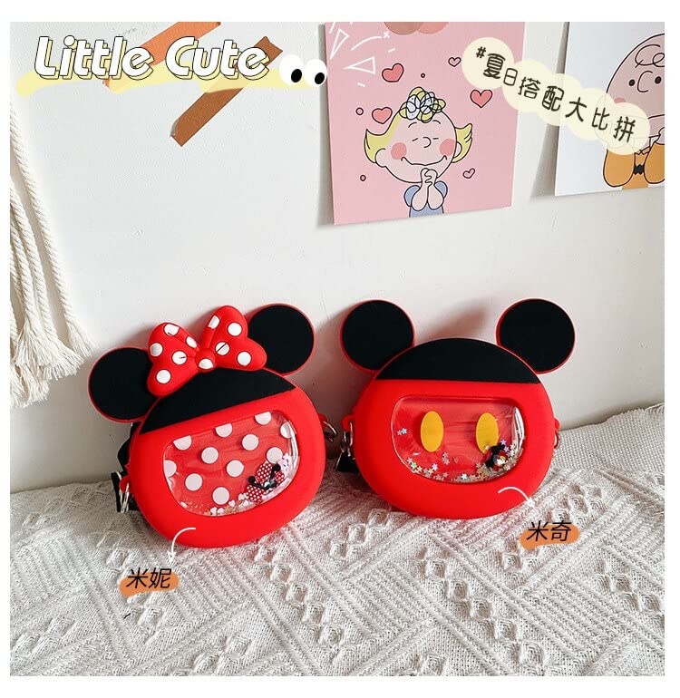 Image of EITHEO Cute Silicon Sling Bag for Girls /Women Crossbody Bag Small Size Handbag Shoulder Bag