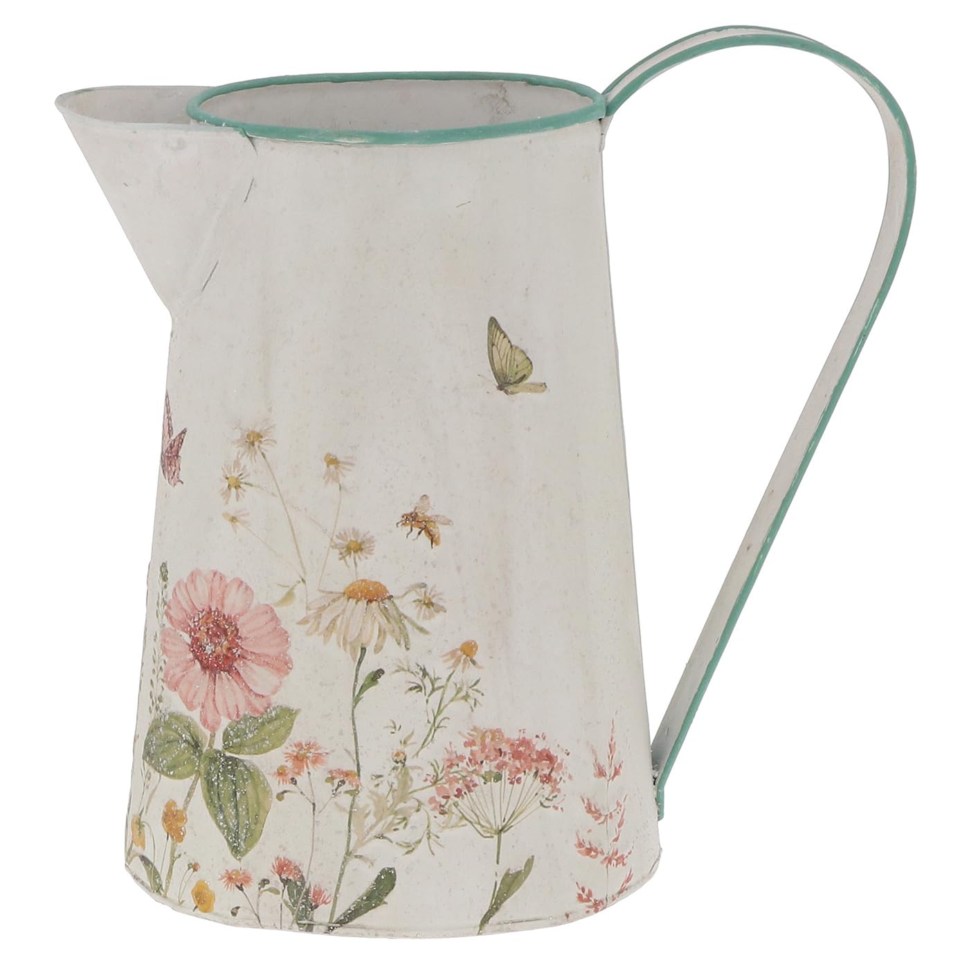 Shudehill Giftware Cottage Garden Tin Jug