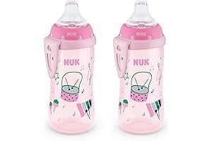 NUK Simply Natural Active Learner Sippy Cup 10oz 2PK