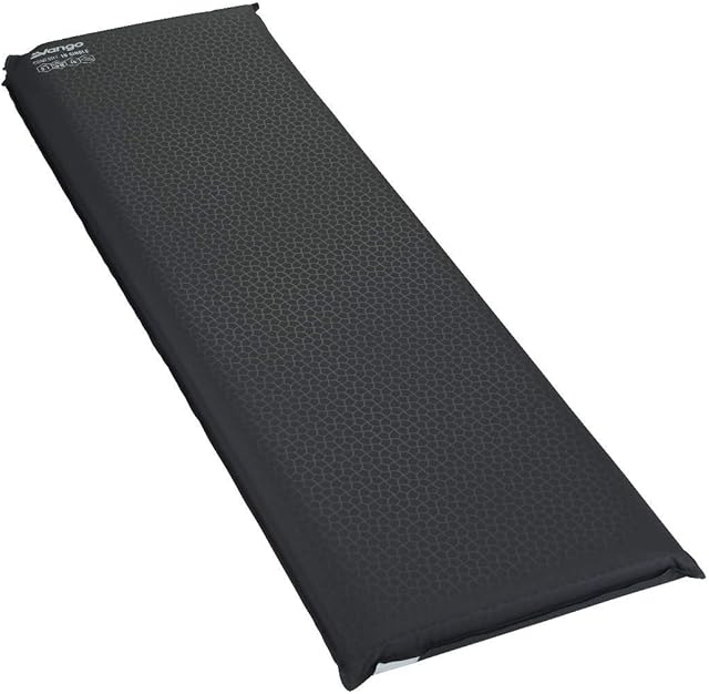 Vango Comfort 10cm Single Sleeping Mat Black