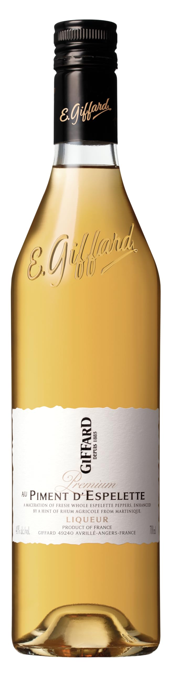 Giffard Piment d'Espelette Premium Liqueur - 700 ml