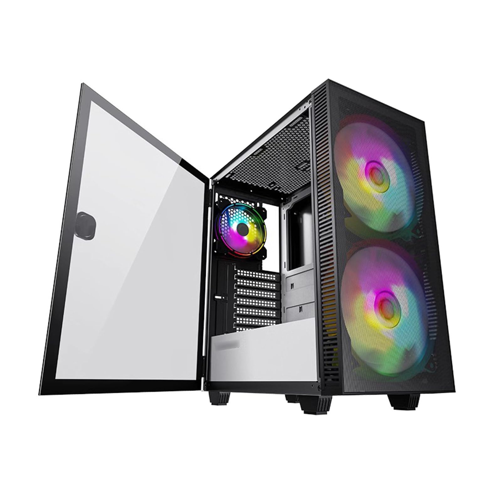 Obudowa Do Gier PC, Obsługuje Formaty ATX/M-ATX/ITX, Wentylatory 6x120 Mm, Główna Obudowa Komputera Chłodzona Wodą 360°, Odpowiednia Do Gier I Pracy Biurowej