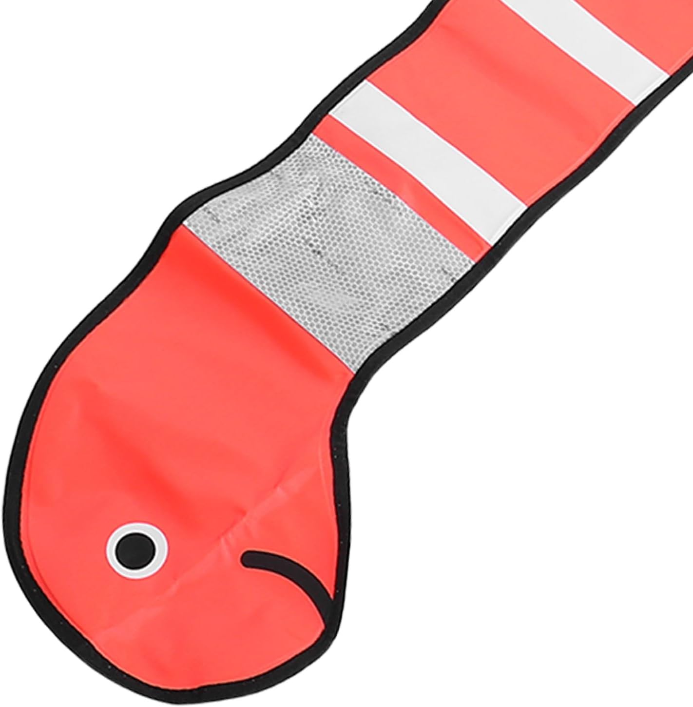 Alomejor Diving Surface Marker, Nylon Inflatable Signal Tube for Scuba Divers, 5.9FT Lightweight Design for Safety at Sea