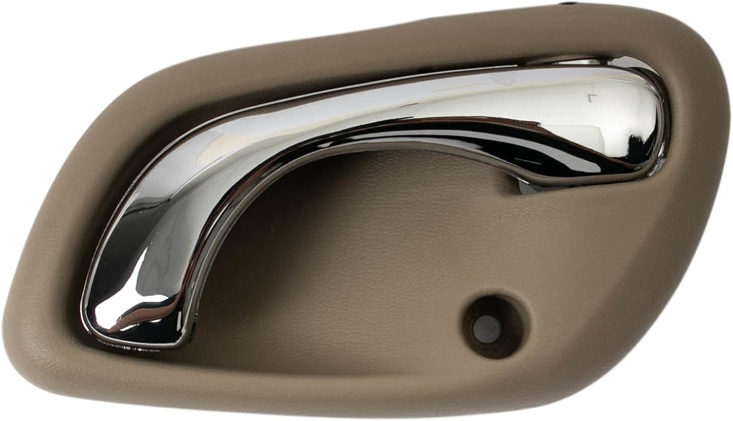 TRQ Interior Door Handle Beige Housing With Chrome Lever Compatible with 2002 Suzuki XL-7