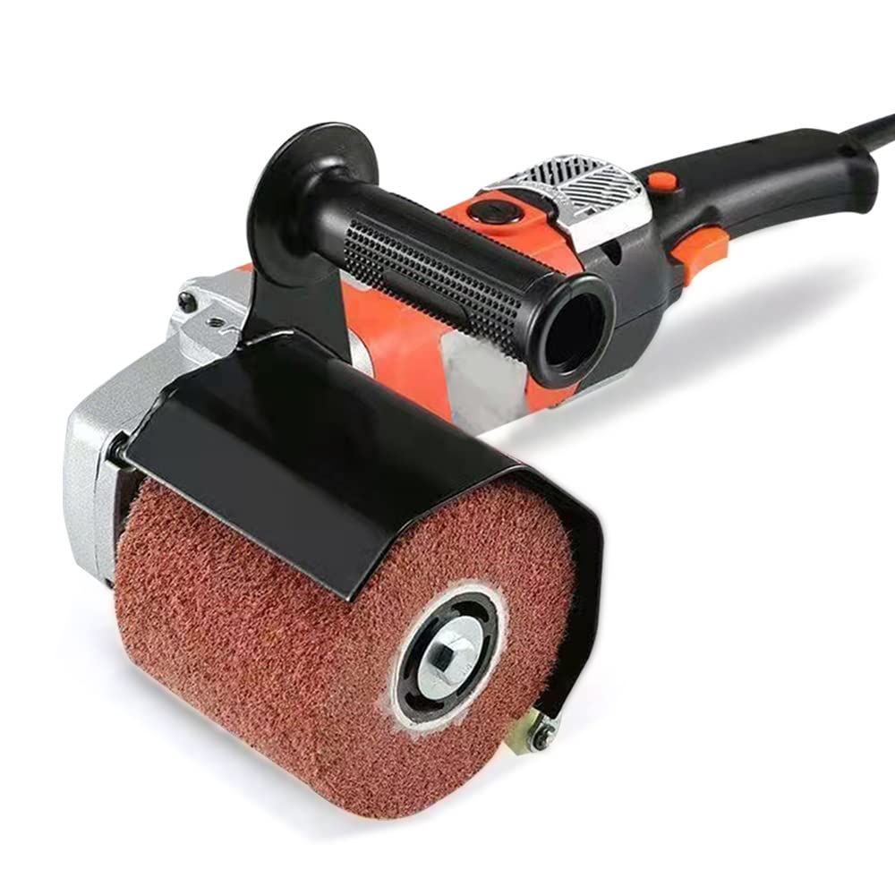 Levigatrice Orbitale 200W 14000 RPM - Con 20 Carte Abrasive, Scatola Polvere E Accessori Per Legno E Metallo - Foto 5