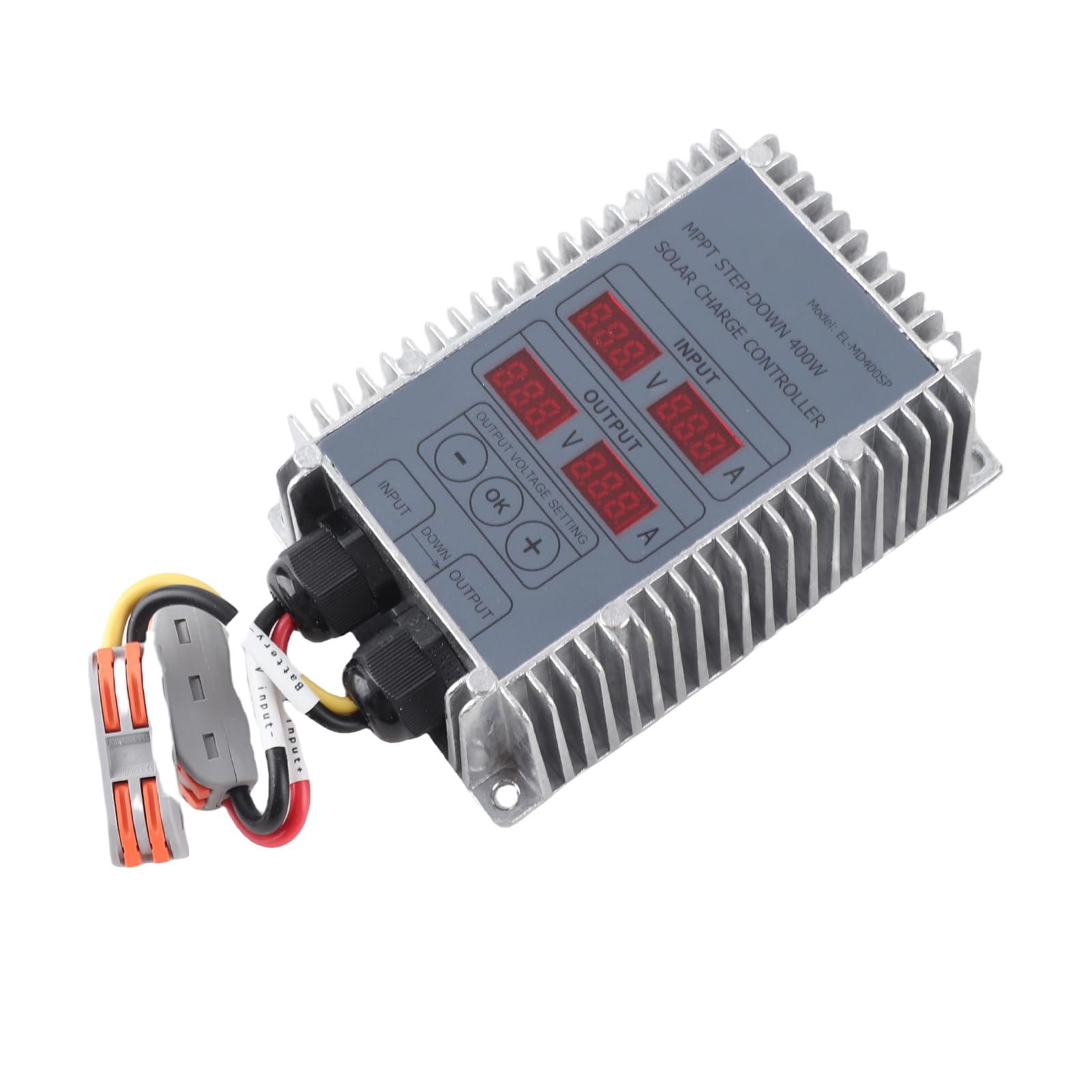 Domary Regolatore di Carica Solare MPPT 200W 300W 400W Display LED