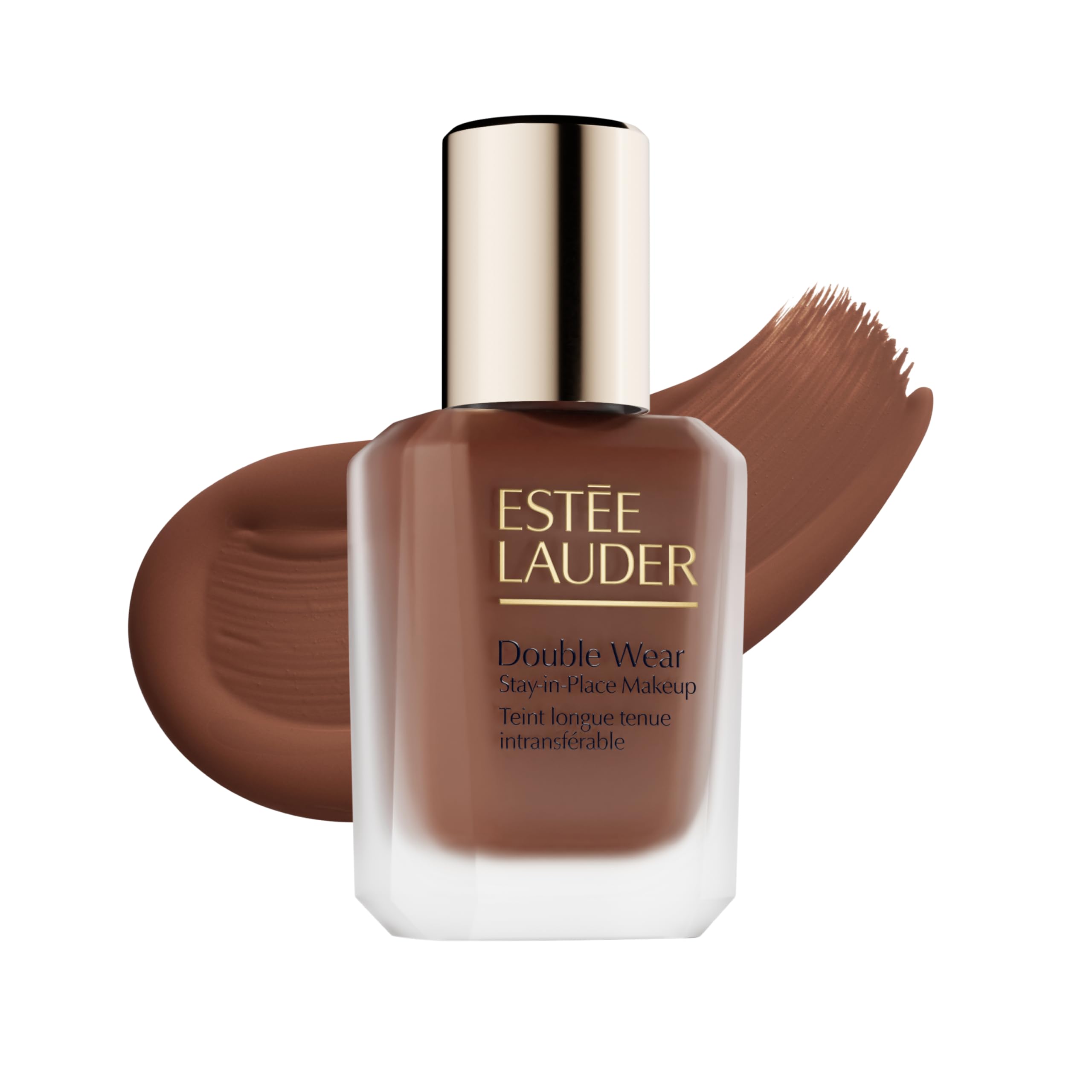 Estée Lauder Double Wear Stay-in-Place Foundation Makeup | 36-Hour Long-Wear Oil-Free Liquid Matte Foundation | Hydrating, Breathable, Buildable | New Formula, 1 Fl Oz, 8N1 Espresso