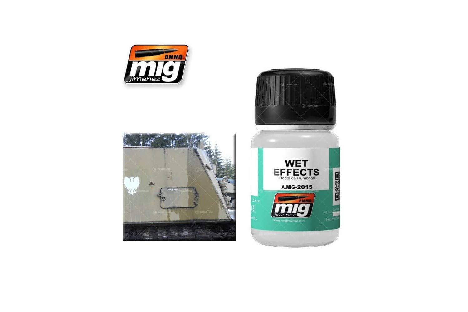 Mig Jimenez AMMO MIG-2015 Auxiliary Wet Effects, Multicolour