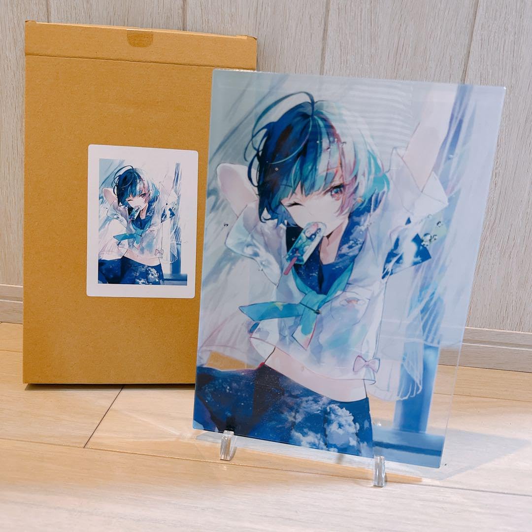 藤ちょこ アクリルアート Twitterフォロワー数は23万人超え！大人気イラストレーター 藤ちょこの