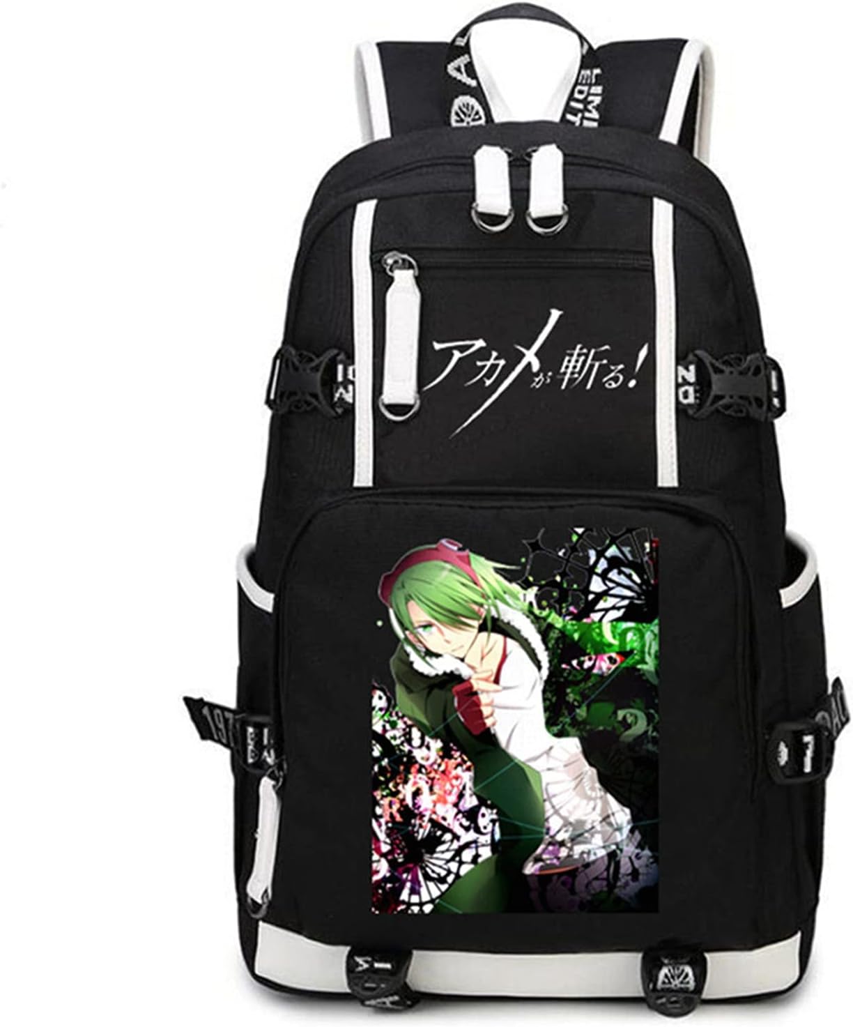 ISaikoy Anime Akame ga KILL Cosplay Backpack Bookbag Daypack School Bag Shoulder Bag