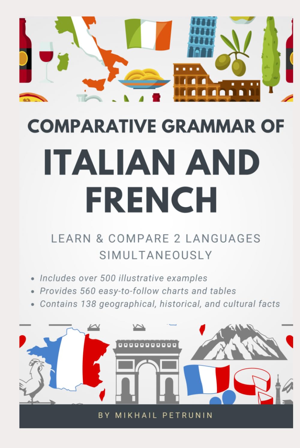 Comparative Grammar of Italian and French: Learn & Compare 2 Languages Simultaneously
