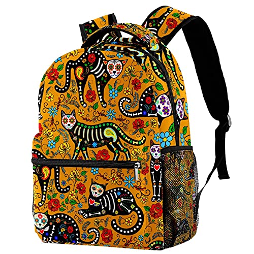 Sac à dos motif chat mexicain jaune, le cadeau d'anniversaire idéal