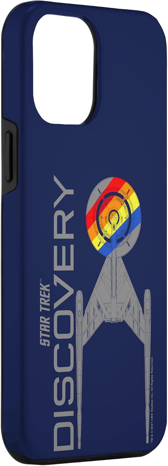 iPhone 14 Pro Max Star Trek: Discovery Rainbow Ship Badge Case
