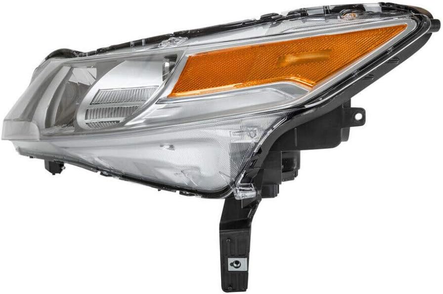 CarLights360: For Acura TL Headlight Assembly 2009 2010 2011 Driver Side | HID | CAPA Certified Replacement For AC2518116 | 33151TK4A01