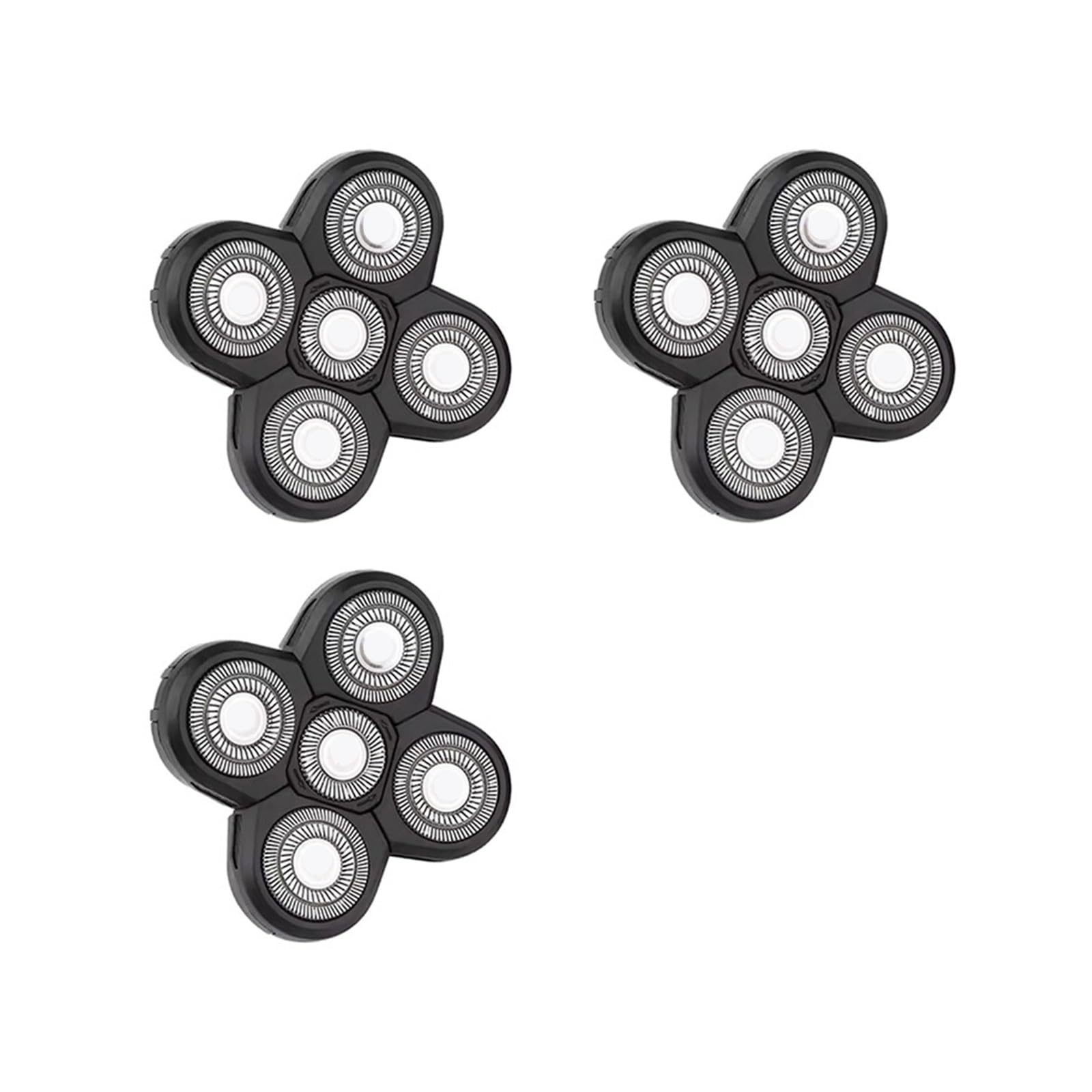Testa Della Lama Di Rasoio 5D Testa Flottante Indipendente A 5 Taglienti Impermeabile | Lame for rasoio in acciaio inossidabile(5D 3Pack)