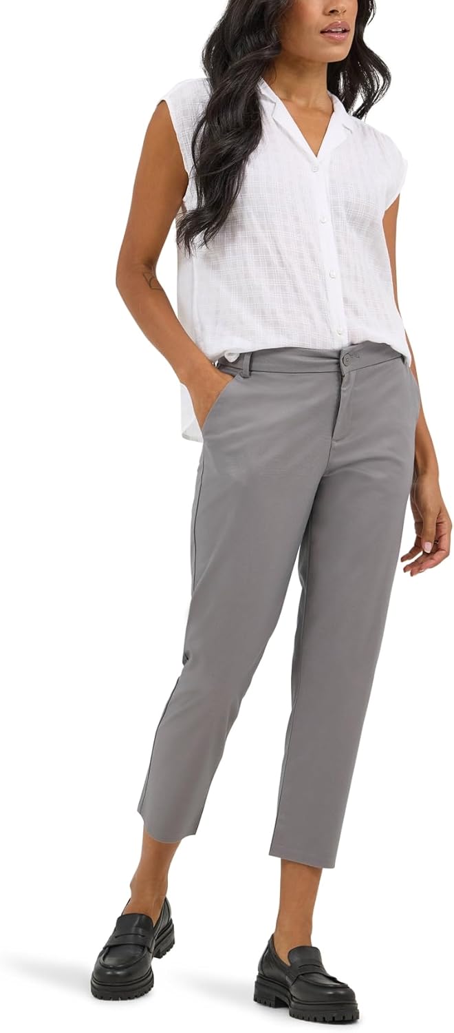 Lee Womens Wrinkle Free 23" Capri Pant - Image 4
