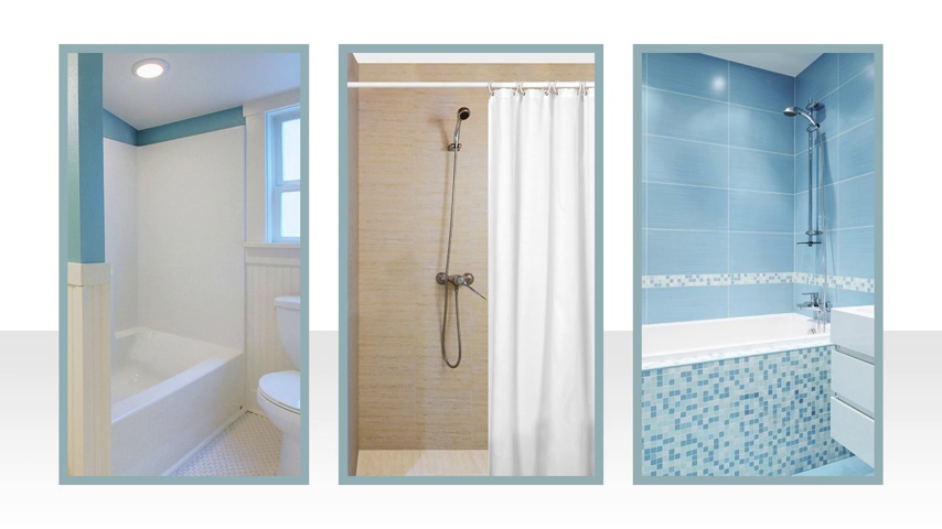 Amazon.com: Zenna Home 2104W, Bathtub and Shower Tension Corner