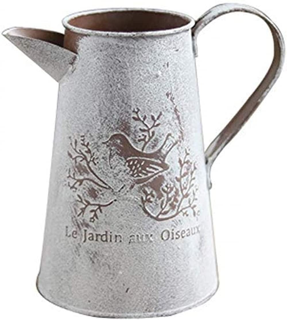vase, Vintage Milk Jug Mini Pitcher Decorative Flower Vase Farmhouse Decor for Home, Kitchen, Bathroom