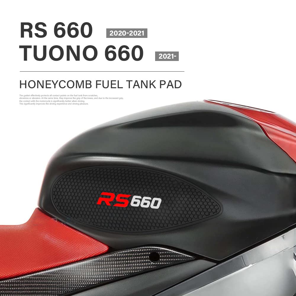 LVOUP Fit For Aprilia RS 660 RS660 TUONO 660 2020-2021 Motorcycle Side Fuel ​Tank pad Tank Pads Prot