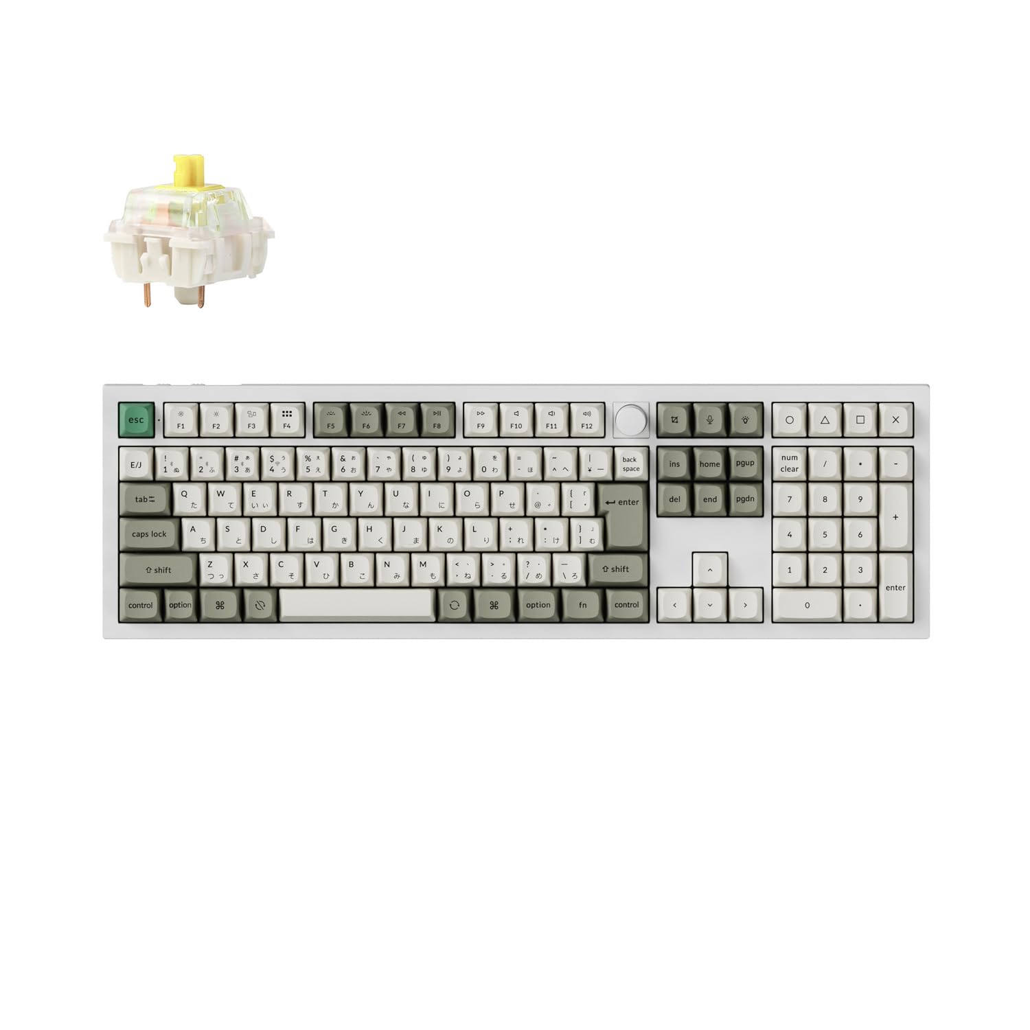 「美品」 Keychron Q65 Max バナナ軸 Keychron Q65 Max QMK/VIA ワイヤレス カスタム メカニカル