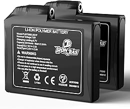IRON JIA'S 3000mAh Rechargeable Battery for Electric Heated Gloves, Universal Type, Charger and Charging Cable Not Included, Compatible with Type-C
