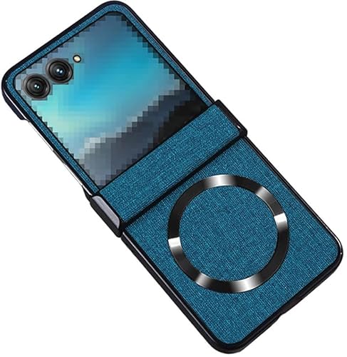 LUNBER-ARMOR�ERazr 60 Ultra �P�[�X �ϏՌ� �J�o�[ Qi�[�d ���C�����X�[�d �Ή� PU���U�[ �܂肽���݌^ �X�g���b�v�� �V���v�� ������ ���g���[�� ���[�U�[�E���g��(�u���[)