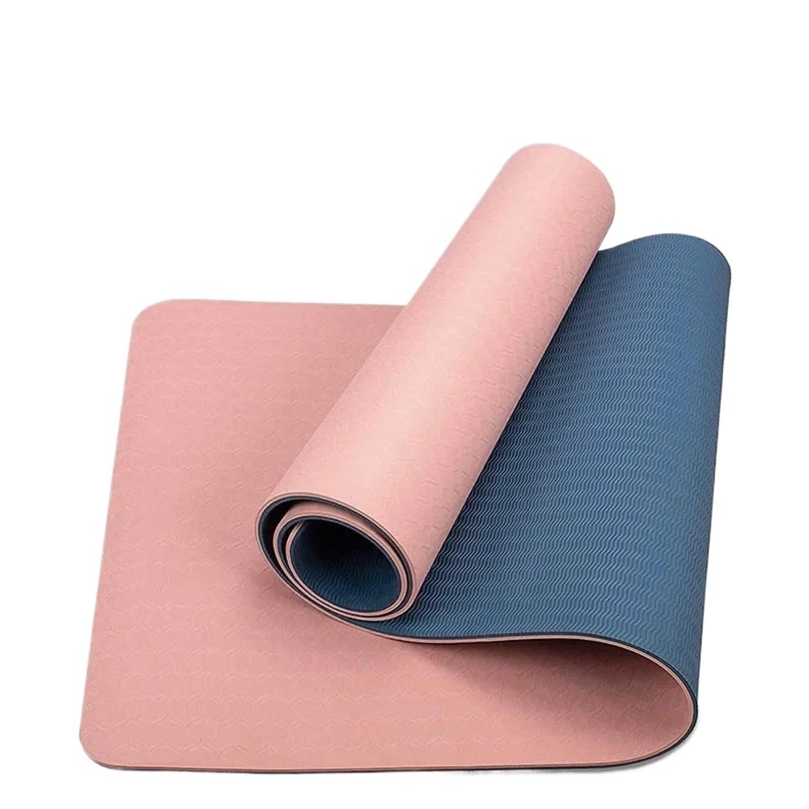 Esterilla Yoga Esterilla de yoga extra gruesa de doble cara, antideslizante, profesional, for entrenamiento, pilates y ejercicios de suelo.