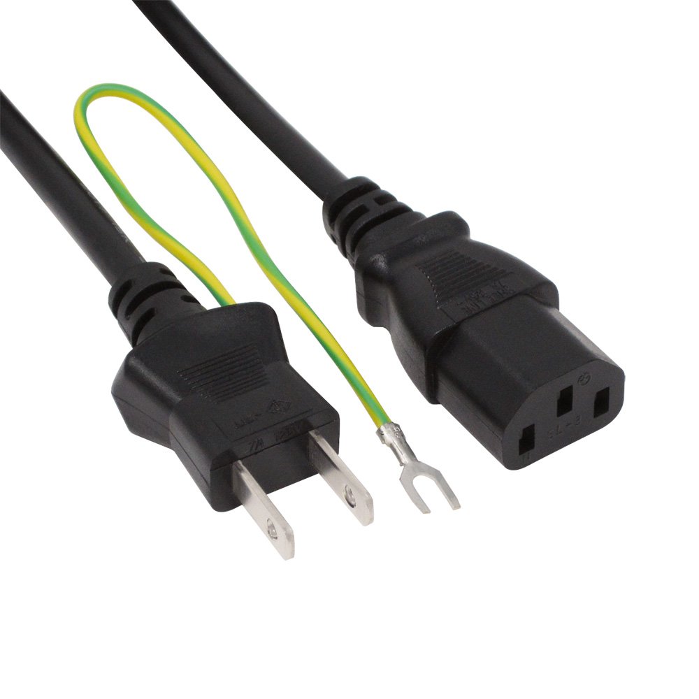Amazon.co.jp: アイネックス(AINEX) AC電源ケーブル 1.8m ACP-18B