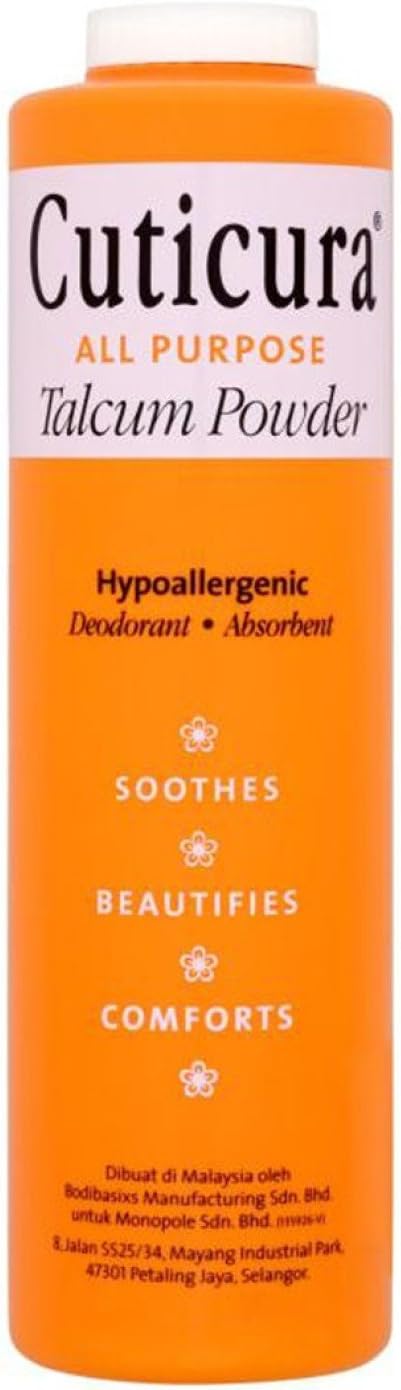 Cuticura Talcum Powder from Malaysia - 400g