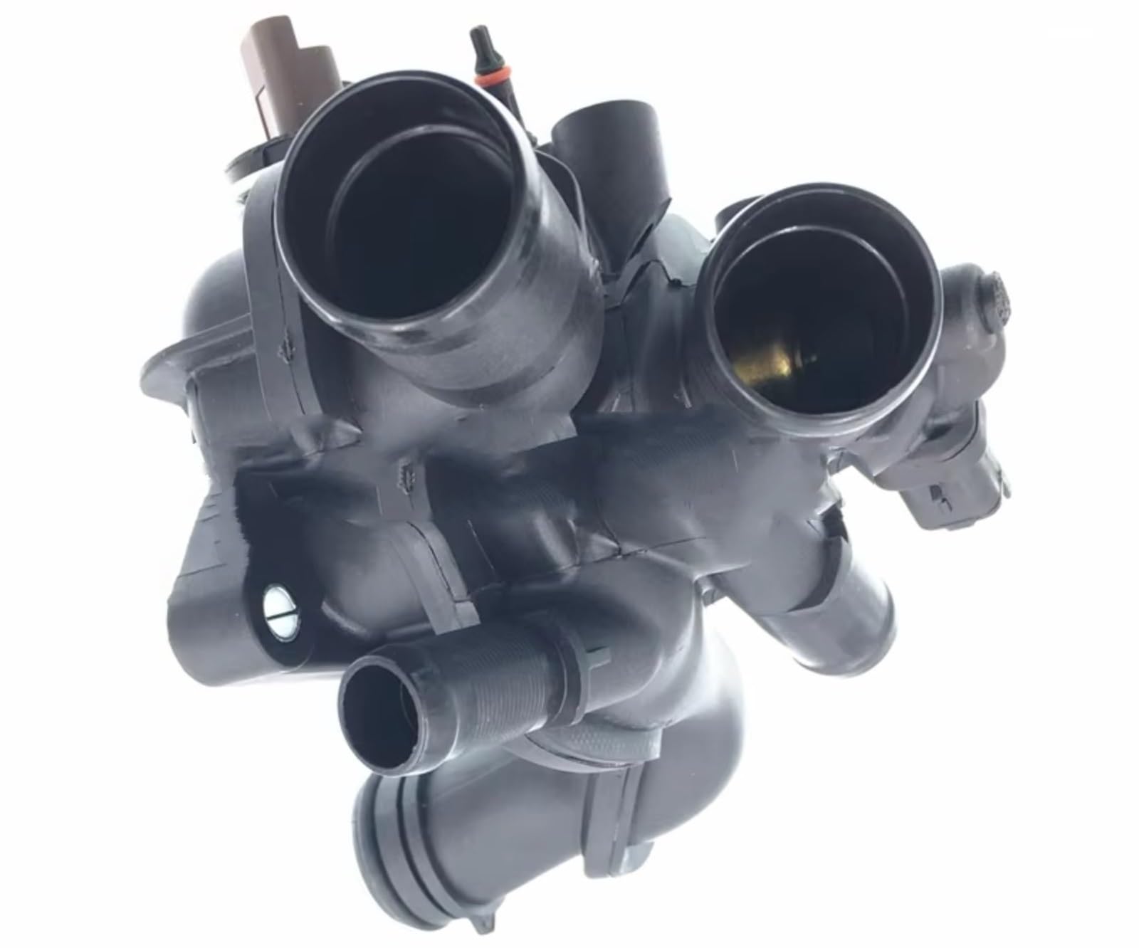 Car Thermostat Assembly Compatible With Bmw For Cooper For Countryman 2011 2012 2013 1 Pcs Coolant Thermostat Housing Replacement Accessories 11537534521