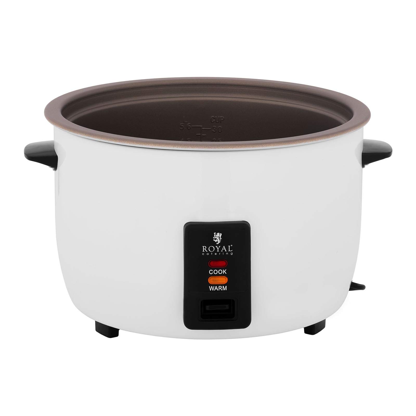 Royal Catering Cuociriso Elettrico Professionale 10 L 1550 W Acciaio Inox Alluminio Risottiera Elettrica