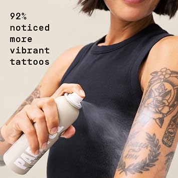 PAPATUI by Dwayne Johnson 360 Enhancing Tattoo Spray Fragrance-Free 4 oz