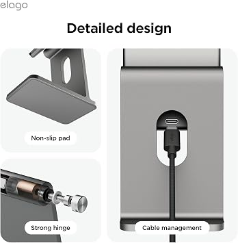 elago Qi2 Wireless Charging Stand for MagSafe Devices