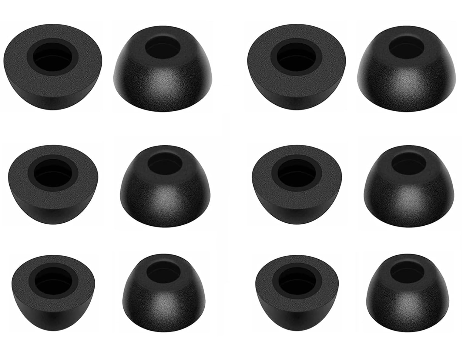 Almohadillas de espuma compatibles con auriculares Pixel Buds Pro, 6 pares de tamaños S/M/L, almohadillas de repuesto de espuma viscoelástica suave, compatibles con Pixel Buds Pro, 6 pares
